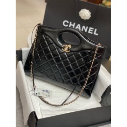 31 Medium Tote Black