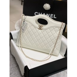 31 Medium Tote White
