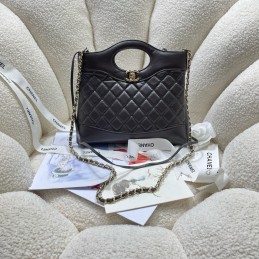 31 Mini Calfskin Tote Dark...
