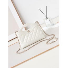 31 Nano Tote White Silver...