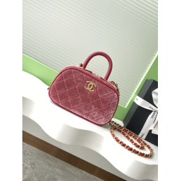Velvet Bowling Vanity Bag...