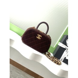 Velvet Bowling Vanity Bag...