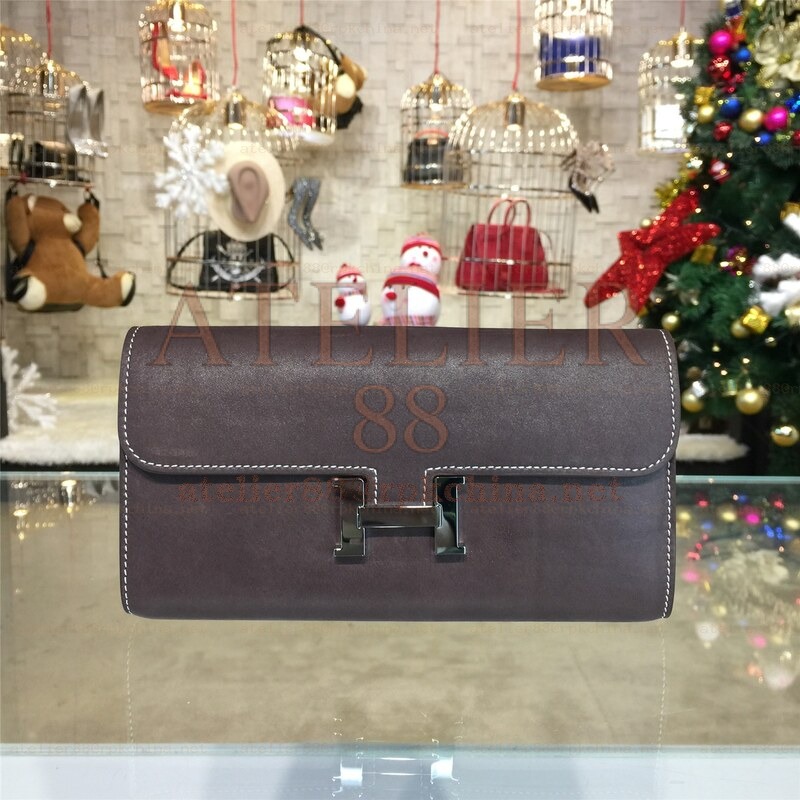 Gray Constance Long Wallet