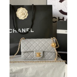 Mini Flap Ball Chain Bag...