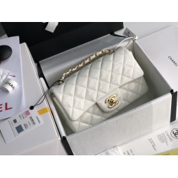Classic Flap Patent White...