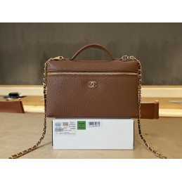 Slim Vanity Bag Brown...