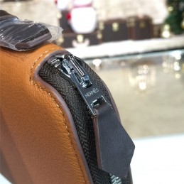 Tan H Leather Wallet