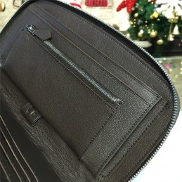 Tan H Leather Wallet