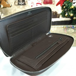 Tan H Leather Wallet