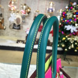 Pink Colorblock Birkin 35 Bag