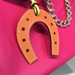 Pink Colorblock Birkin 35 Bag