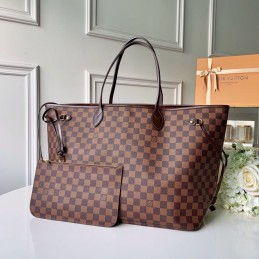 Neverfull GM Brown and Red...