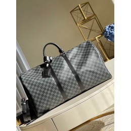 Keepall 55 Black and Grey...