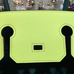 Pink Colorblock Birkin 35 Bag