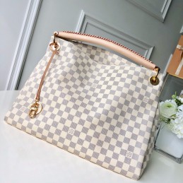 Artsy Cream Damier Azur...