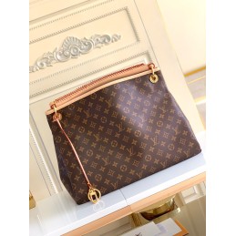 Artsy Brown Monogram Canvas...