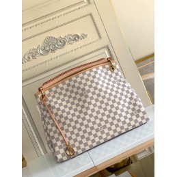 Artsy Cream Damier Azur...