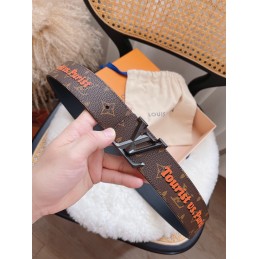 Belt Brown Monogram Canvas...