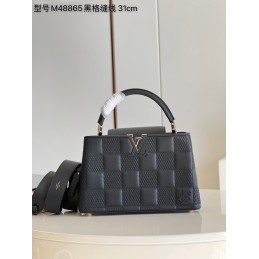 Capucines Black Quilted...