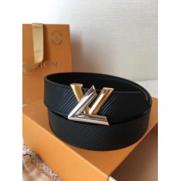 Belt Black Epi Leather