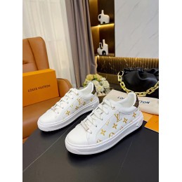 Sneakers White and Gold...