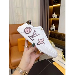 Sneakers White and Pink...