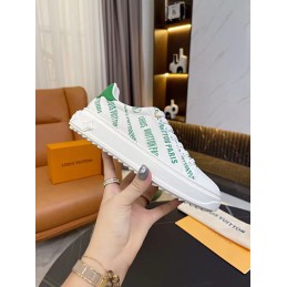Sneakers White and Green...