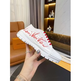 Sneakers White and Red...