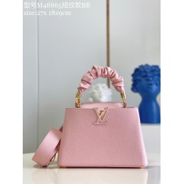 Capucines PM Pink Taurillon...