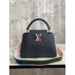 Capucines Black Taurillon...