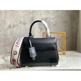 Cluny Black Epi Leather