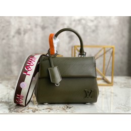 Cluny Khaki Epi Leather