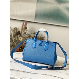 Grenelle Tote Blue Epi Leather