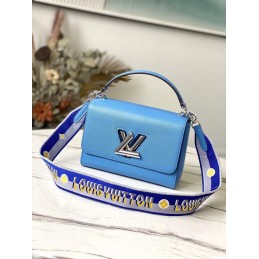 Twist Blue Epi Leather