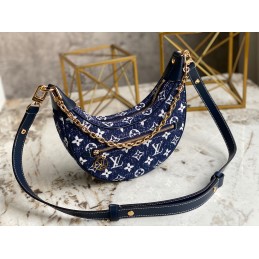 Odeo Navy Monogram Denim
