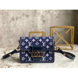 Dauphine Navy and White...