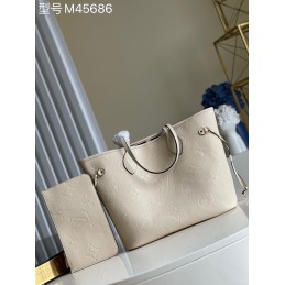 Neverfull MM Cream Monogram...