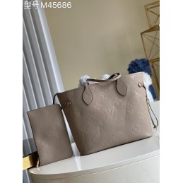 Neverfull MM Taupe Monogram...