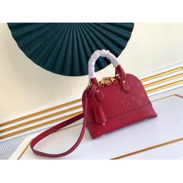 Alma BB Cherry Red Monogram...
