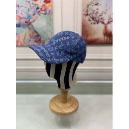 Cap Blue Monogram Denim