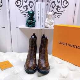 Boots Brown Monogram Canvas