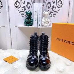 Boots Black Patent Leather...