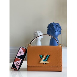 Twist Caramel Epi Leather