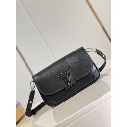 Buci Black Epi Leather