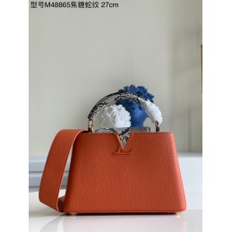 Capucines Orange Taurillon...