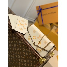 Felicie Pochette Cream and...