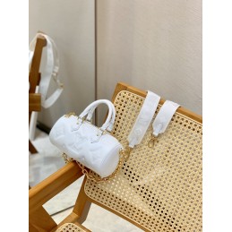 Papillon BB White Monogram...