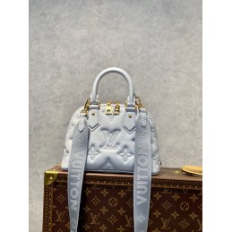 Alma BB Light Grey Monogram...