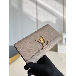 Wallet Capucines Taupe...