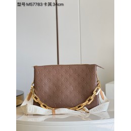 Coussin MM Taupe Monogram...